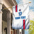 Custom Iceland Football Garden Flag White with Flag Style