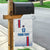 Custom Iceland Football Garden Flag White with Flag Style