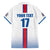 Custom Iceland Football Hawaiian Shirt White with Flag Style