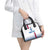 Custom Iceland Football Shoulder Handbag White with Flag Style