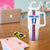 Custom Iceland Football Tumbler With Handle White with Flag Style