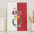 Malta Independence Day Canvas Wall Art Flag Style with Coat of Arms