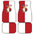 Malta Independence Day Car Mats Flag Style with Coat of Arms