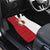 Malta Independence Day Car Mats Flag Style with Coat of Arms