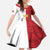 Malta Independence Day Family Matching Long Sleeve Bodycon Dress and Hawaiian Shirt Flag Style with Coat of Arms