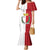 Malta Independence Day Family Matching Mermaid Dress and Hawaiian Shirt Flag Style with Coat of Arms