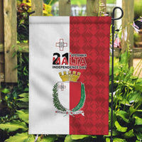 Malta Independence Day Garden Flag Flag Style with Coat of Arms