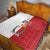 Malta Independence Day Quilt Flag Style with Coat of Arms