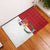 Malta Independence Day Rubber Doormat Flag Style with Coat of Arms
