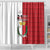 Malta Independence Day Shower Curtain Flag Style with Coat of Arms