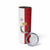 Malta Independence Day Skinny Tumbler Flag Style with Coat of Arms