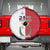 Malta Independence Day Spare Tire Cover Flag Style with Coat of Arms