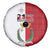 Malta Independence Day Spare Tire Cover Flag Style with Coat of Arms