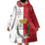 Malta Independence Day Wearable Blanket Hoodie Flag Style with Coat of Arms