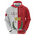 Malta Independence Day Zip Hoodie Flag Style with Coat of Arms
