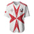 Custom Malta Rugby Baseball Jersey Maltese Cross