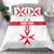 Custom Malta Rugby Bedding Set Maltese Cross
