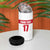 Custom Malta Rugby 4 in 1 Can Cooler Tumbler Maltese Cross