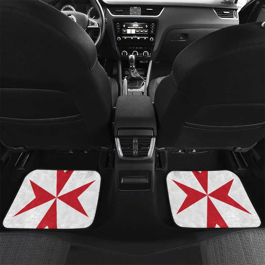 Custom Malta Rugby Car Mats Maltese Cross