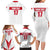 Custom Malta Rugby Family Matching Long Sleeve Bodycon Dress and Hawaiian Shirt Maltese Cross