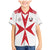 Custom Malta Rugby Family Matching Mermaid Dress and Hawaiian Shirt Maltese Cross