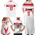 Custom Malta Rugby Family Matching Off Shoulder Maxi Dress and Hawaiian Shirt Maltese Cross