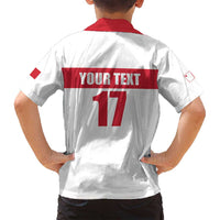 Custom Malta Rugby Family Matching Puletasi and Hawaiian Shirt Maltese Cross