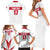 Custom Malta Rugby Family Matching Short Sleeve Bodycon Dress and Hawaiian Shirt Maltese Cross
