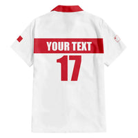Custom Malta Rugby Family Matching Short Sleeve Bodycon Dress and Hawaiian Shirt Maltese Cross