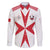 Custom Malta Rugby Family Matching Short Sleeve Bodycon Dress and Hawaiian Shirt Maltese Cross