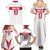 Custom Malta Rugby Family Matching Summer Maxi Dress and Hawaiian Shirt Maltese Cross