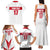 Custom Malta Rugby Family Matching Tank Maxi Dress and Hawaiian Shirt Maltese Cross