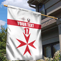 Custom Malta Rugby Garden Flag Maltese Cross