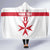 Custom Malta Rugby Hooded Blanket Maltese Cross