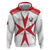 Custom Malta Rugby Hoodie Maltese Cross