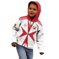 Custom Malta Rugby Kid Hoodie Maltese Cross