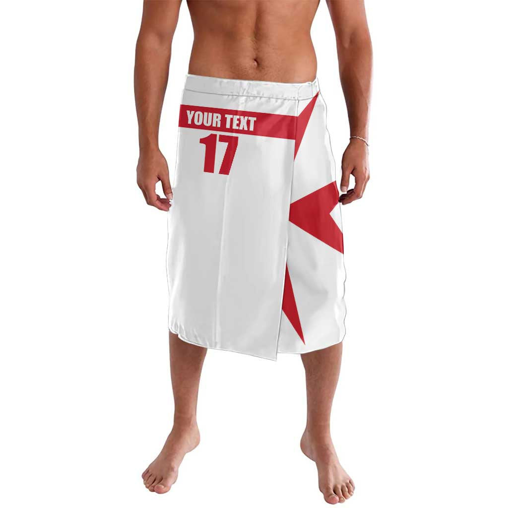 Custom Malta Rugby Lavalava Maltese Cross