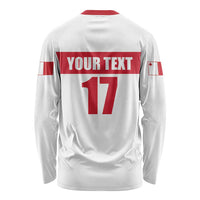 Custom Malta Rugby Long Sleeve Shirt Maltese Cross
