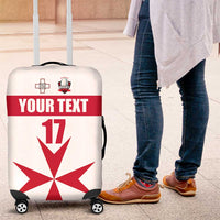 Custom Malta Rugby Luggage Cover Maltese Cross
