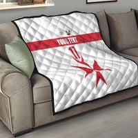 Custom Malta Rugby Quilt Maltese Cross