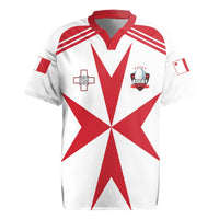 Custom Malta Rugby Rugby Jersey Maltese Cross