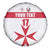 Custom Malta Rugby Spare Tire Cover Maltese Cross