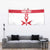 Custom Malta Rugby Tapestry Maltese Cross