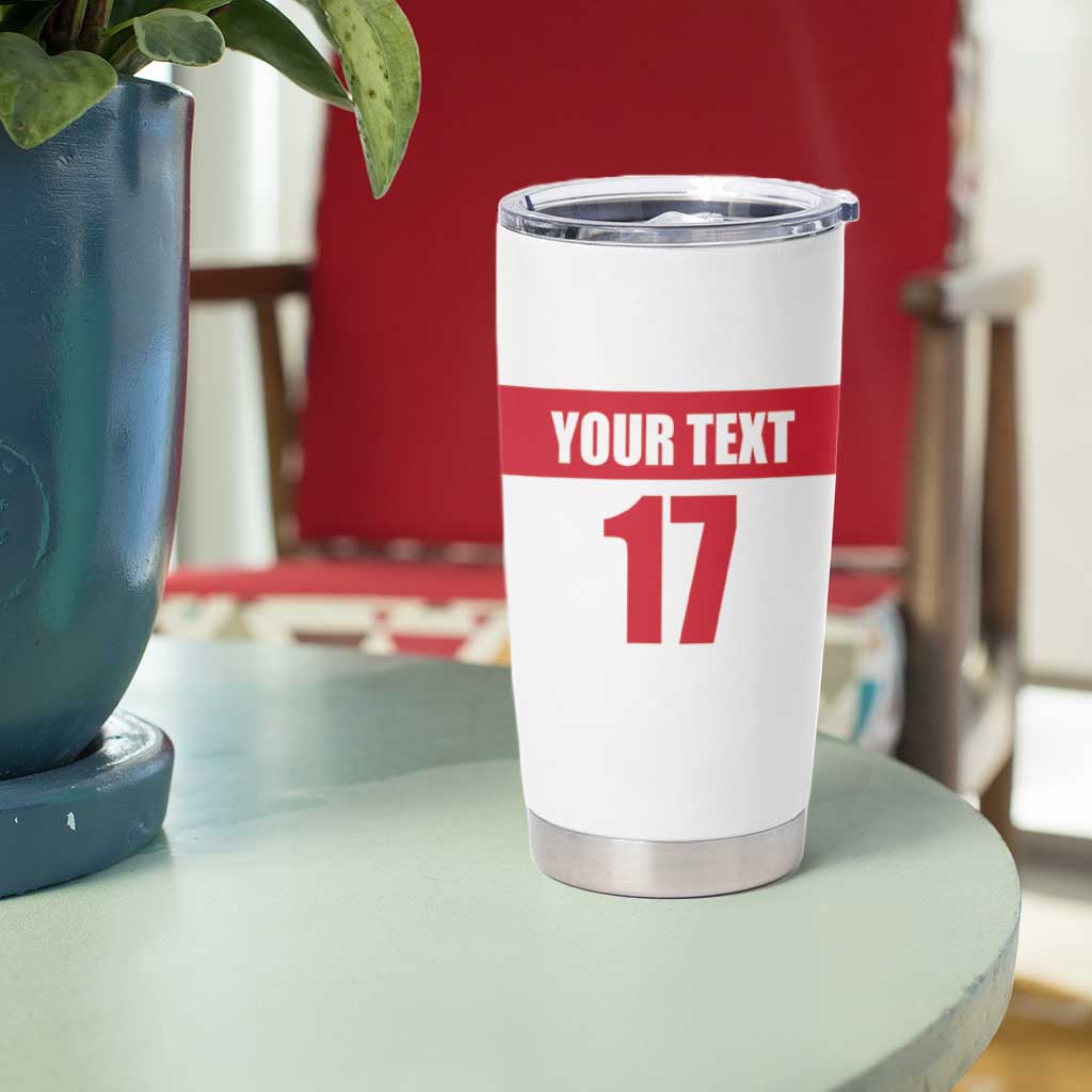 Custom Malta Rugby Tumbler Cup Maltese Cross