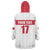 Custom Malta Rugby Wearable Blanket Hoodie Maltese Cross