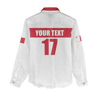 Custom Malta Rugby Women Casual Shirt Maltese Cross