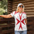 Custom Malta Rugby Women Polo Shirt Maltese Cross