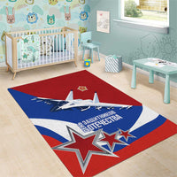 Russia 23th February Area Rug Defender of the Fatherland Day LT17 - Wonder Print Shop