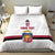 Custom Latvia Ice Hockey Champions Bedding Set Come on Latvija White style