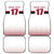 Custom Latvia Ice Hockey Champions Car Mats Come on Latvija White style